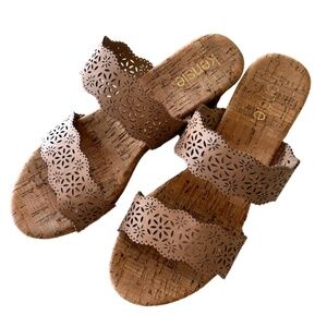 Kensie Strappy Wedge Sandal